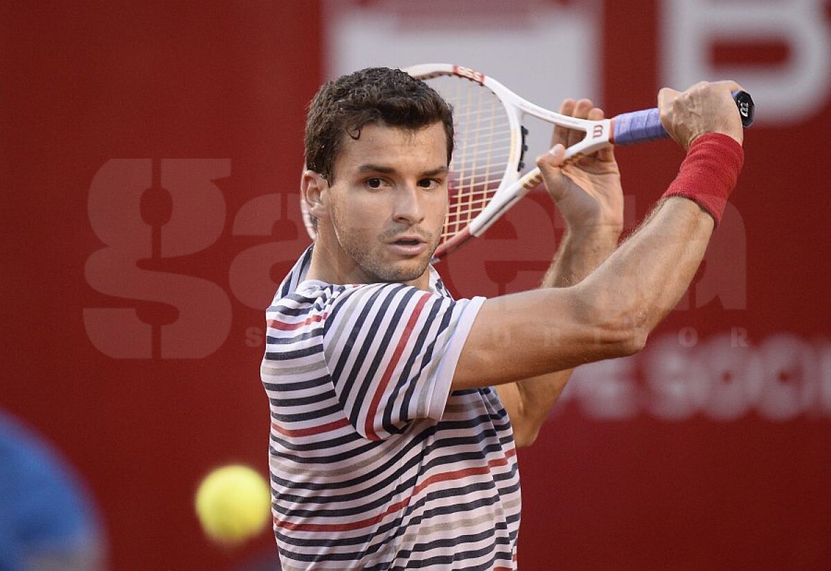 FOTO Grigor Dimitrov s-a calificat în semifinale la BRD Năstase-Ţiriac Trophy » Urmează confruntarea cu Gael Monfils!
