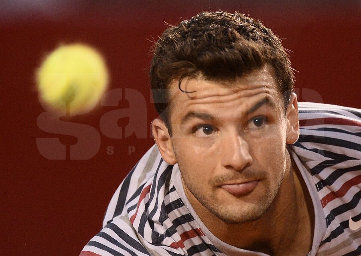 FOTO Grigor Dimitrov s-a calificat în semifinale la BRD Năstase-Ţiriac Trophy » Urmează confruntarea cu Gael Monfils!