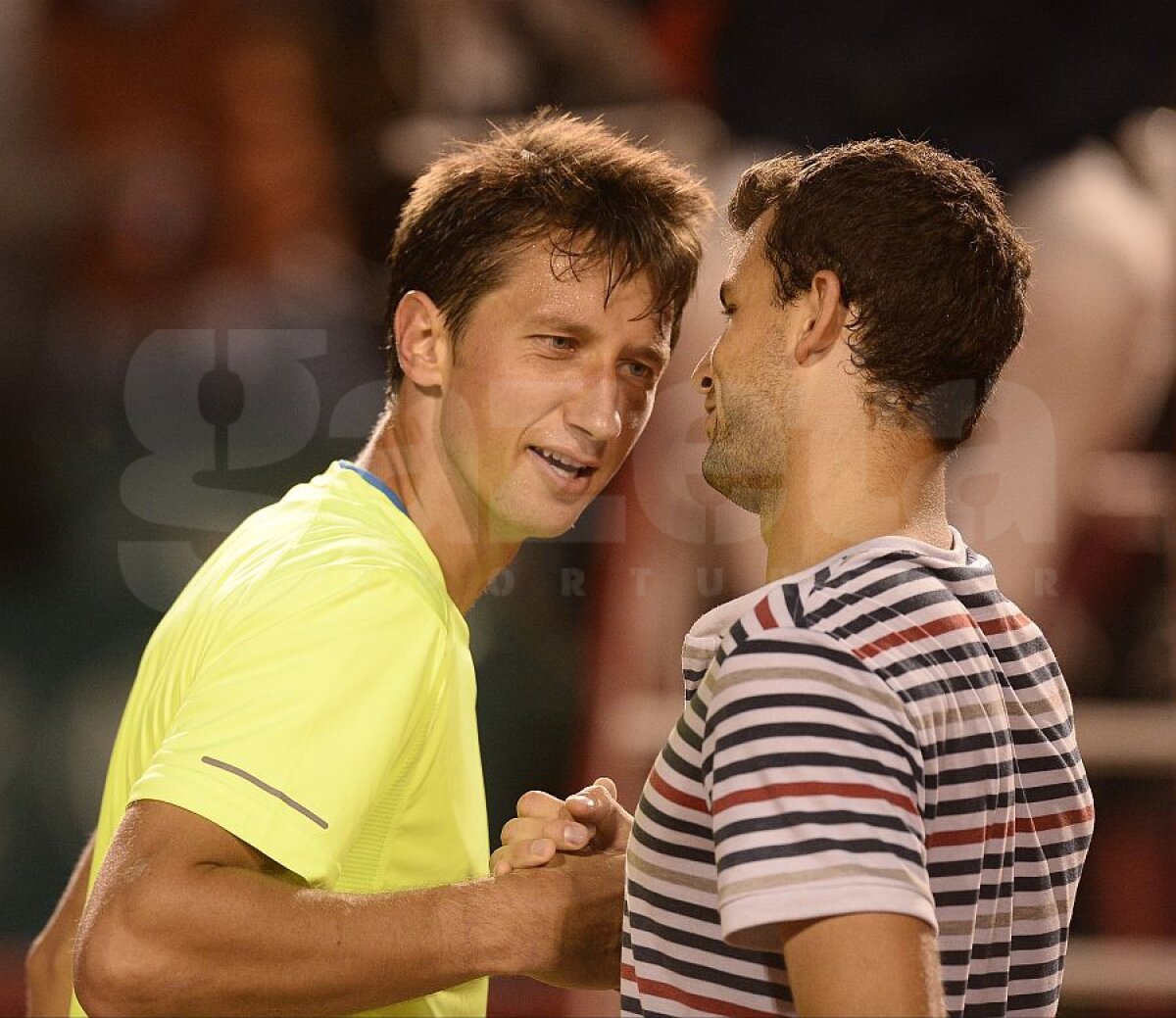 FOTO Grigor Dimitrov s-a calificat în semifinale la BRD Năstase-Ţiriac Trophy » Urmează confruntarea cu Gael Monfils!
