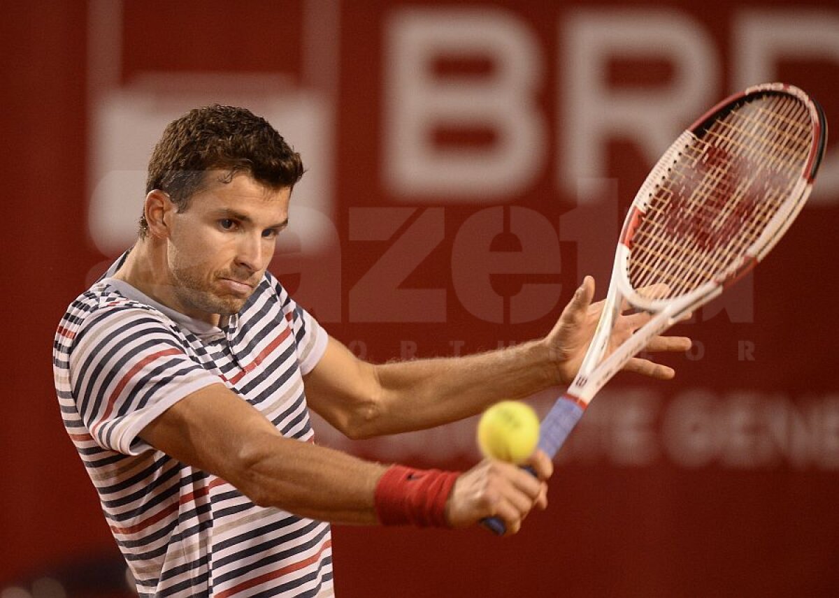FOTO Grigor Dimitrov s-a calificat în semifinale la BRD Năstase-Ţiriac Trophy » Urmează confruntarea cu Gael Monfils!