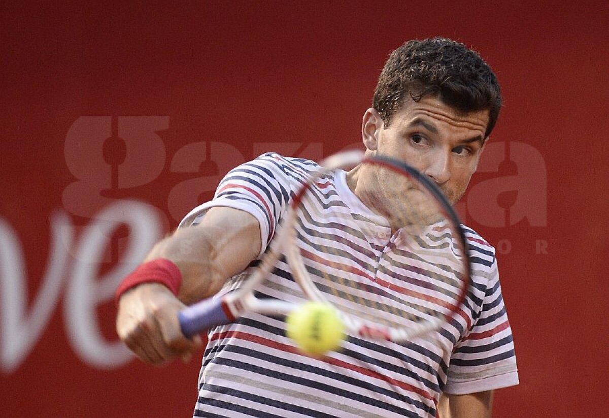 FOTO Grigor Dimitrov s-a calificat în semifinale la BRD Năstase-Ţiriac Trophy » Urmează confruntarea cu Gael Monfils!