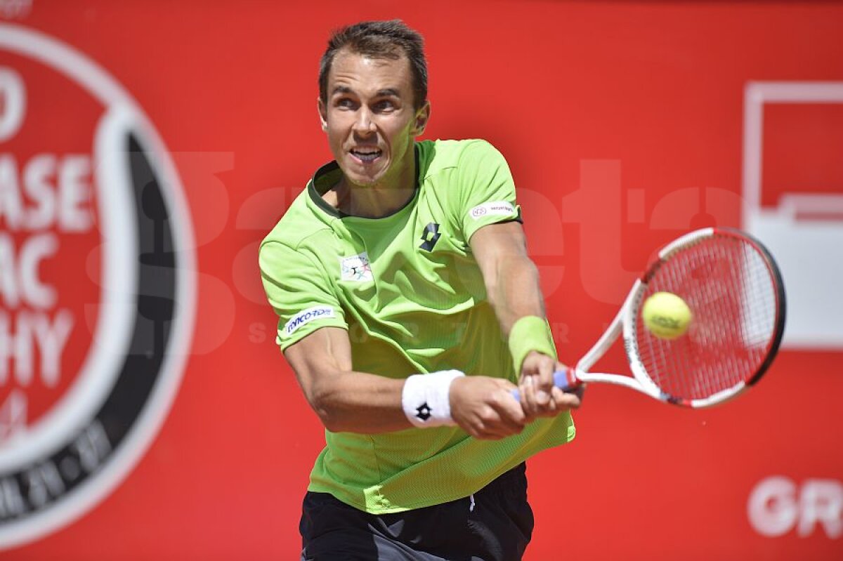 FOTO Îndrăgostit de Bucureşti » Lukas Rosol, din nou în finală la BRD Năstase-Ţiriac Trophy!