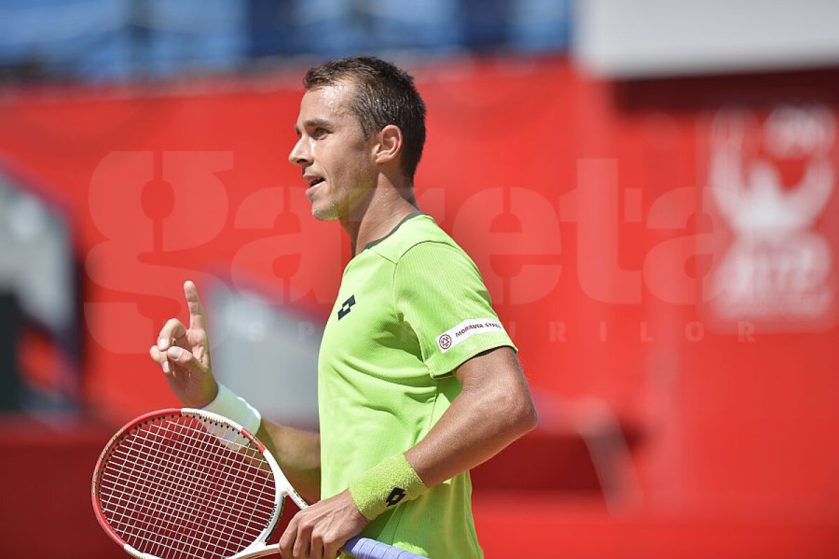 FOTO Îndrăgostit de Bucureşti » Lukas Rosol, din nou în finală la BRD Năstase-Ţiriac Trophy!