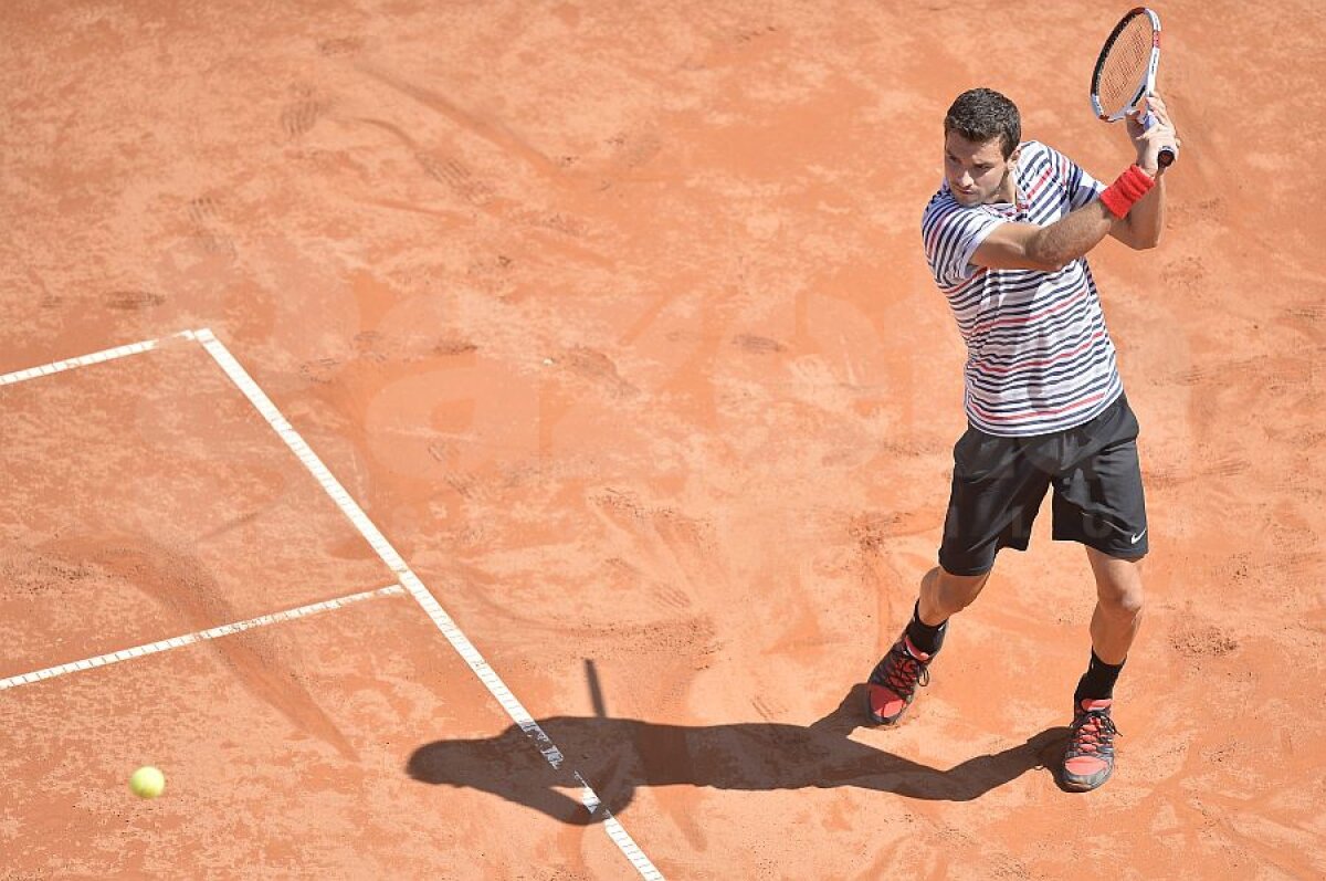 FOTO Spectacol oprit » Gael Monfils a abandonat, Grigor Dimitrov merge în finala BRD Năstase-Ţiriac Trophy