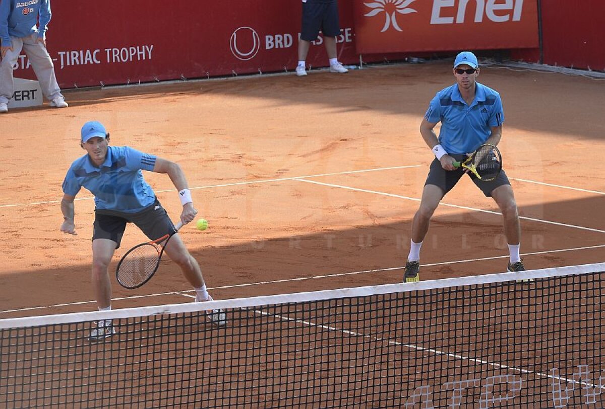 FOTO Revenire de senzaţie » Horia Tecău şi Jean-Julien Rojer au salvat două mingi de meci şi vor juca în finală la BRD Năstase-Ţiriac Trophy!