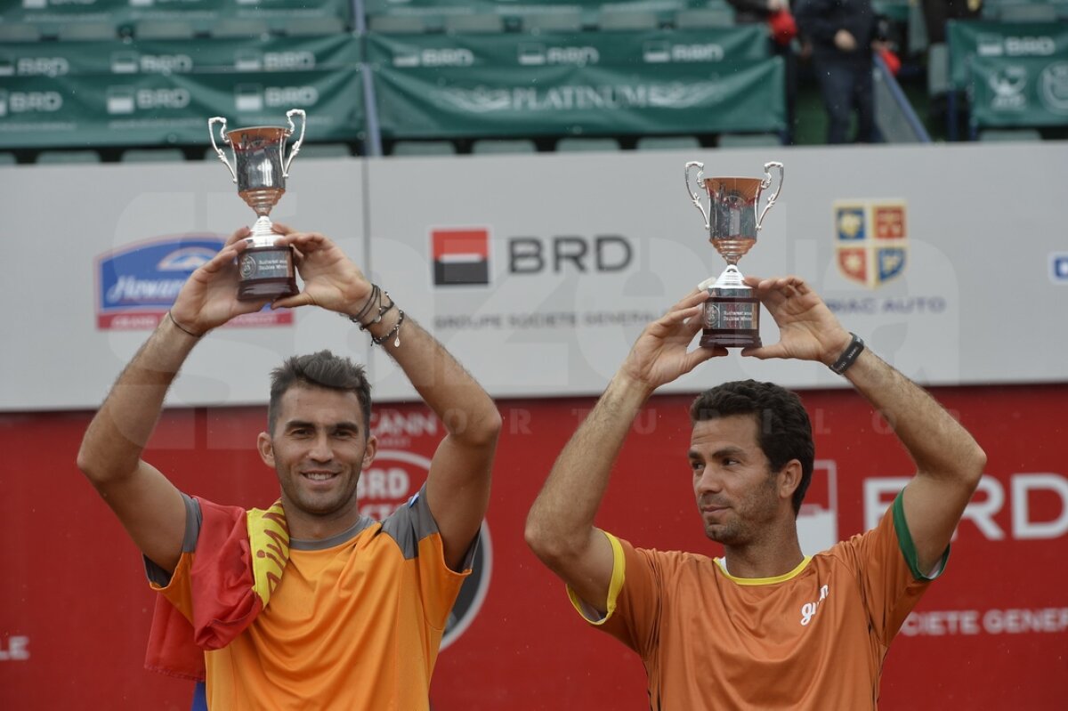 GALERIE FOTO Hattrick! » Felicitări, Horia şi Jean-Julien! Tecău cîştigă pentru a treia oară titlul la BRD Năstase-Ţiriac Trophy!