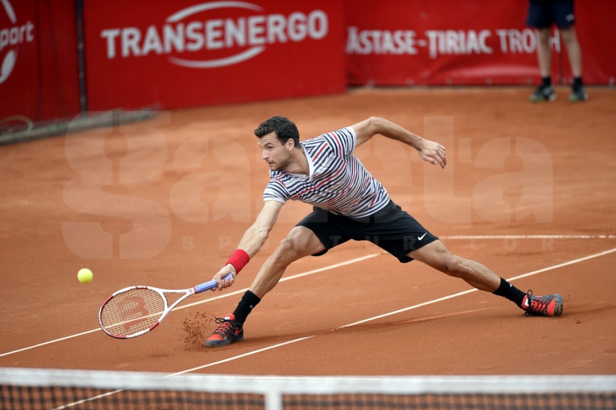 GALERIE FOTO "Micul Federer" a cucerit Bucureştiul! » Grigor Dimitrov e noul campion de la BRD Năstase-Ţiriac Trophy