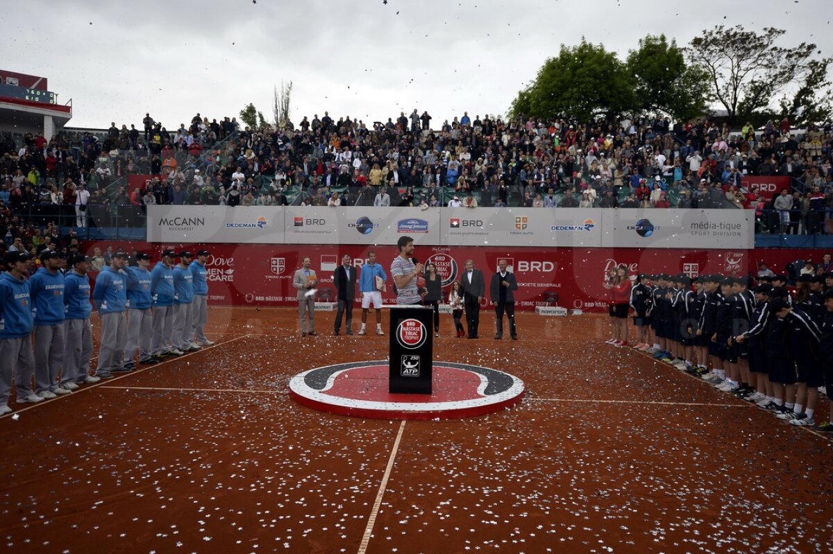 GALERIE FOTO "Micul Federer" a cucerit Bucureştiul! » Grigor Dimitrov e noul campion de la BRD Năstase-Ţiriac Trophy