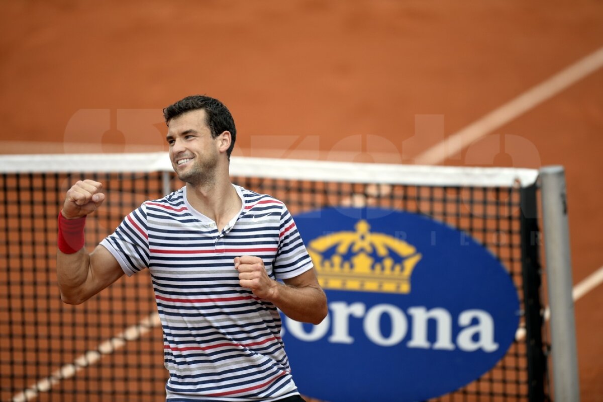 GALERIE FOTO "Micul Federer" a cucerit Bucureştiul! » Grigor Dimitrov e noul campion de la BRD Năstase-Ţiriac Trophy