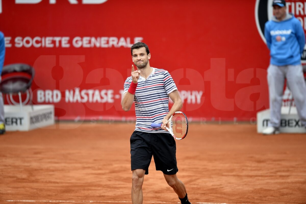 GALERIE FOTO "Micul Federer" a cucerit Bucureştiul! » Grigor Dimitrov e noul campion de la BRD Năstase-Ţiriac Trophy