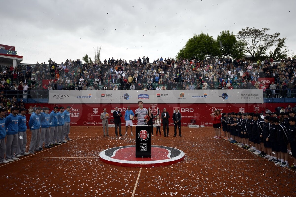 GALERIE FOTO "Micul Federer" a cucerit Bucureştiul! » Grigor Dimitrov e noul campion de la BRD Năstase-Ţiriac Trophy