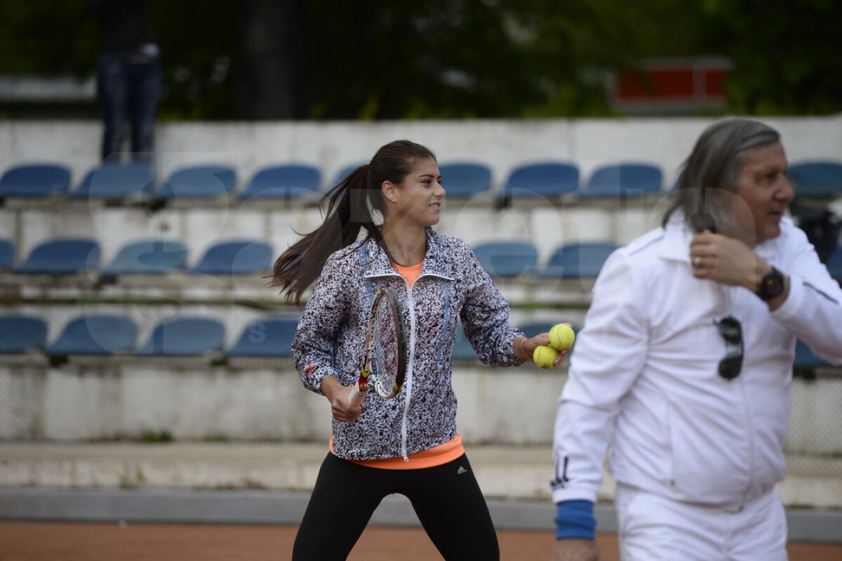 GALERIE FOTO Şi-au întîlnit idolii » Surpriză din partea Gazetei Sporturilor pentru copiii de mingi de la BRD Trophy