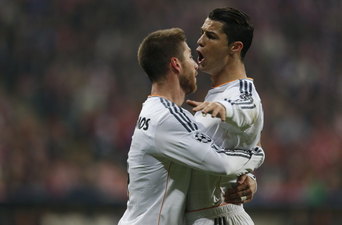 VIDEO Ramos, Ronaldo, Real! Madrilenii au demolat-o pe Bayern, scor 4-0 şi s-au calificat în finala UEFA Champions League