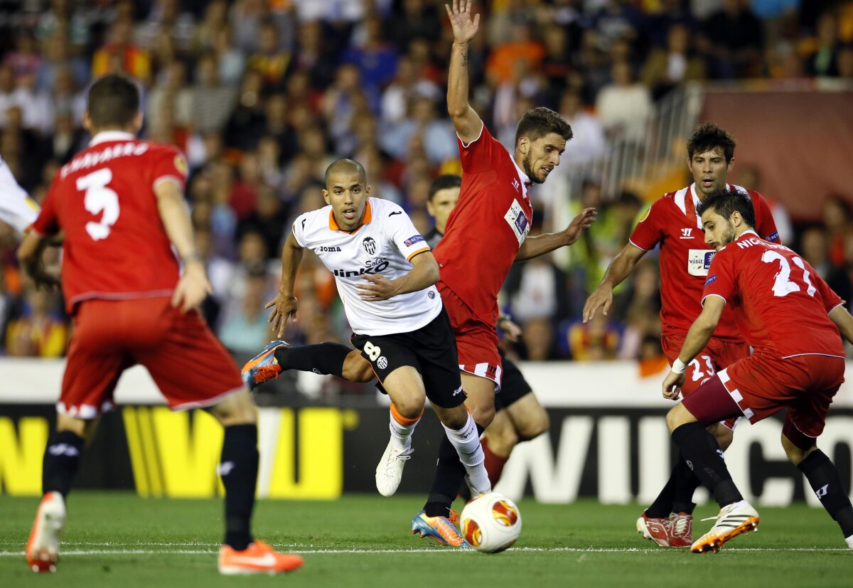 VIDEO şi FOTO Sevilla s-a calificat la ultima fază a jocului, deşi cîştigase în tur 2-0 cu Valencia! Benfica o lasă acasă pe Juventus