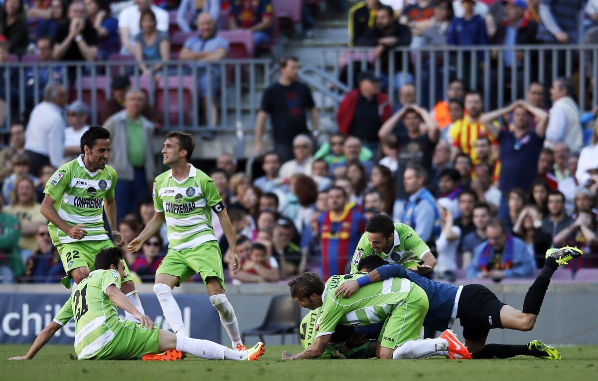 VIDEO Contra, omul momentului în Spania! » Rezultat mare obţinut de român cu Getafe pe Camp Nou! Catalanii, out din lupta la titlu