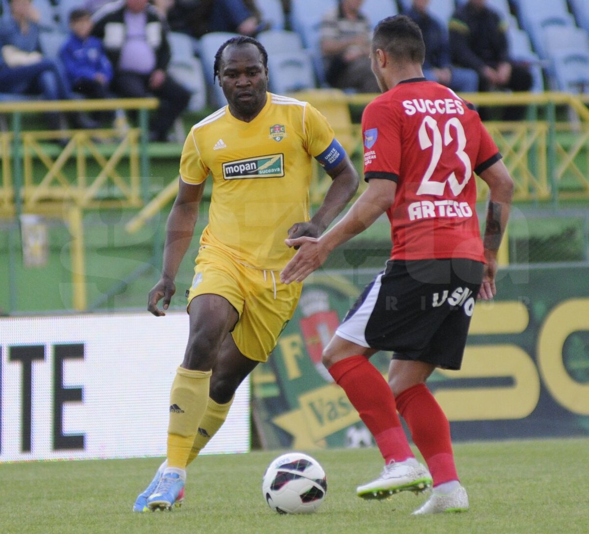 VIDEO şi FOTO Victorie pe "burta goală"! FC Vaslui - Pandurii 1-0 » Gorjenii nu au reuşit nici o victorie în Liga 1 pe terenul moldovenilor