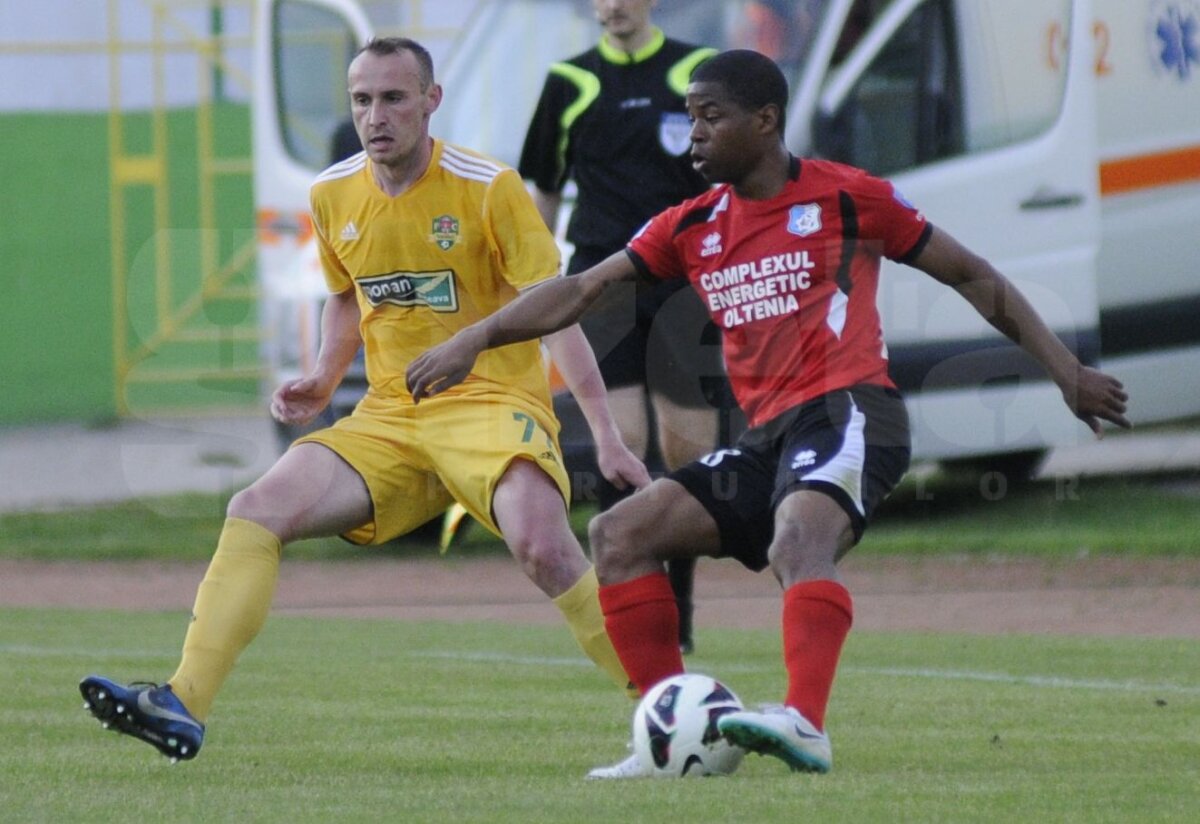 VIDEO şi FOTO Victorie pe "burta goală"! FC Vaslui - Pandurii 1-0 » Gorjenii nu au reuşit nici o victorie în Liga 1 pe terenul moldovenilor