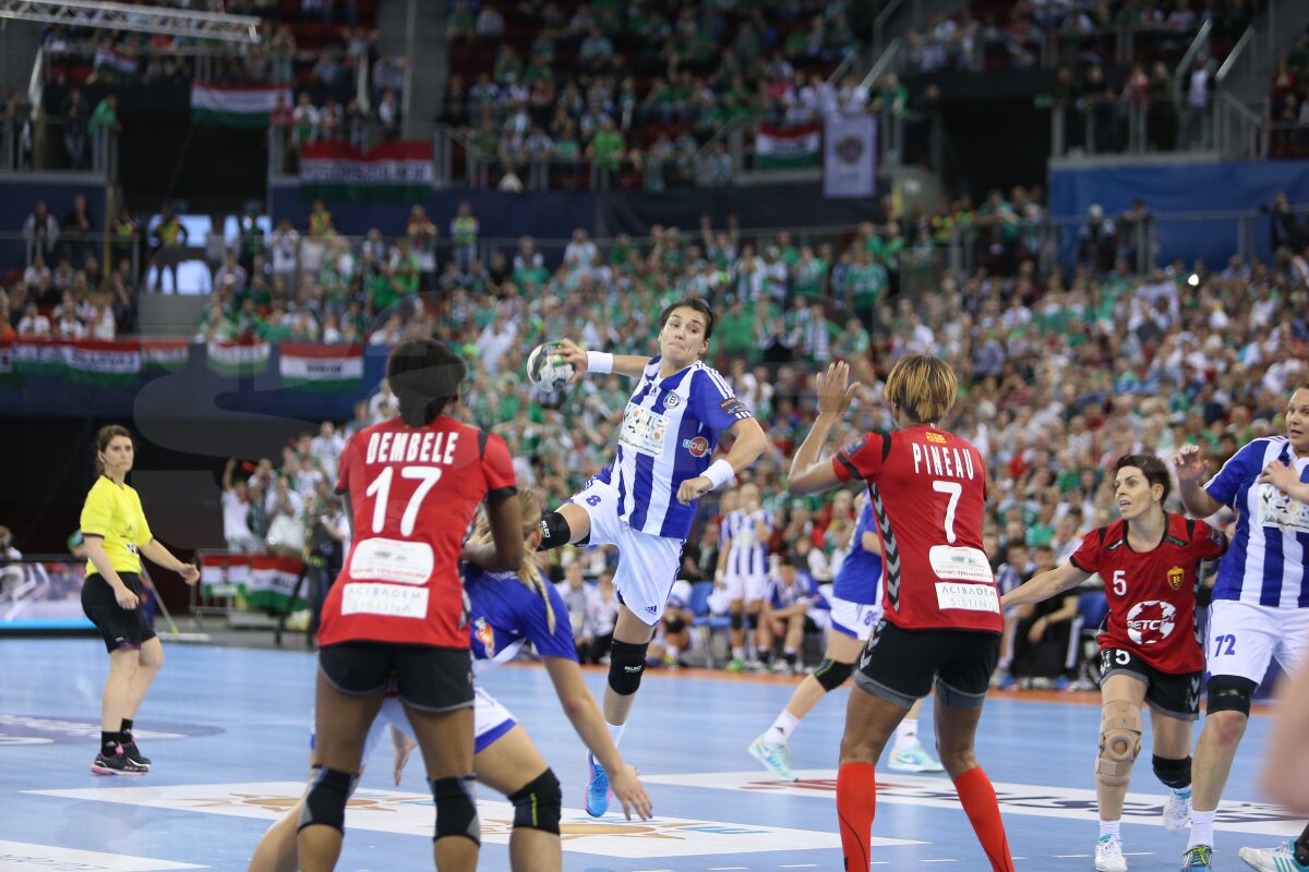 FOTO Buducnost Podgorica s-a calificat în finala Ligii Campionilor, unde o va întîlni pe Gyor » Cristina Neagu a înscris 6 goluri cu Vardar Skopje