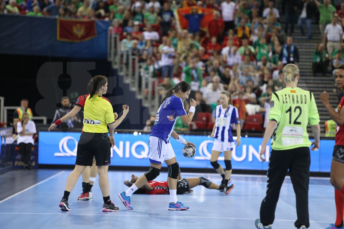 FOTO Buducnost Podgorica s-a calificat în finala Ligii Campionilor, unde o va întîlni pe Gyor » Cristina Neagu a înscris 6 goluri cu Vardar Skopje