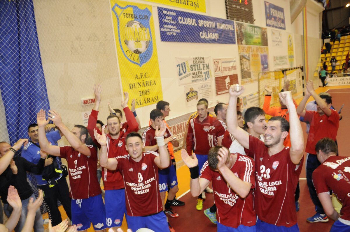 FOTO HC Vaslui, victorie împotriva lui CSM Călăraşi, 26-21! Moldovenii sînt tot mai aproape de Liga Naţională