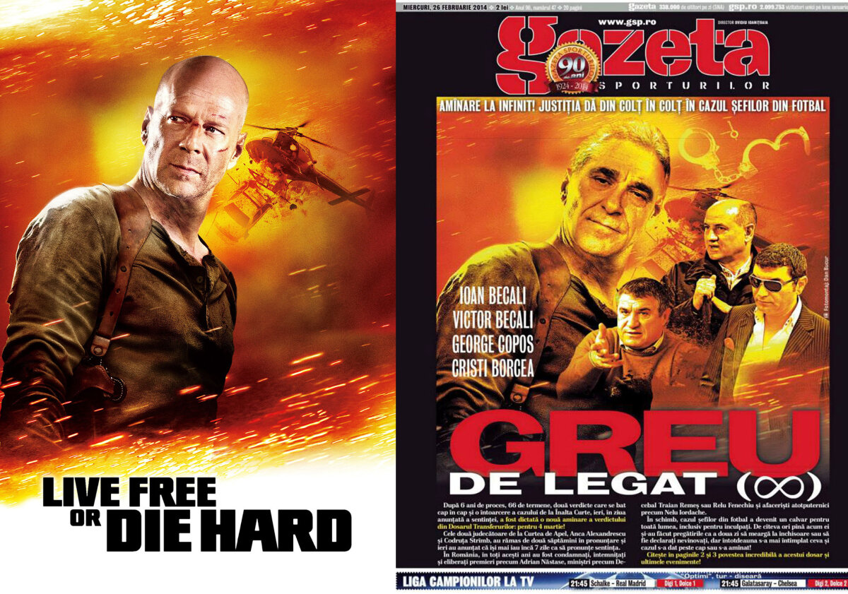 GALERIE FOTO Gazeta Sporturilor marchează printr-un afiş special cîştigarea campionatului de către Steaua