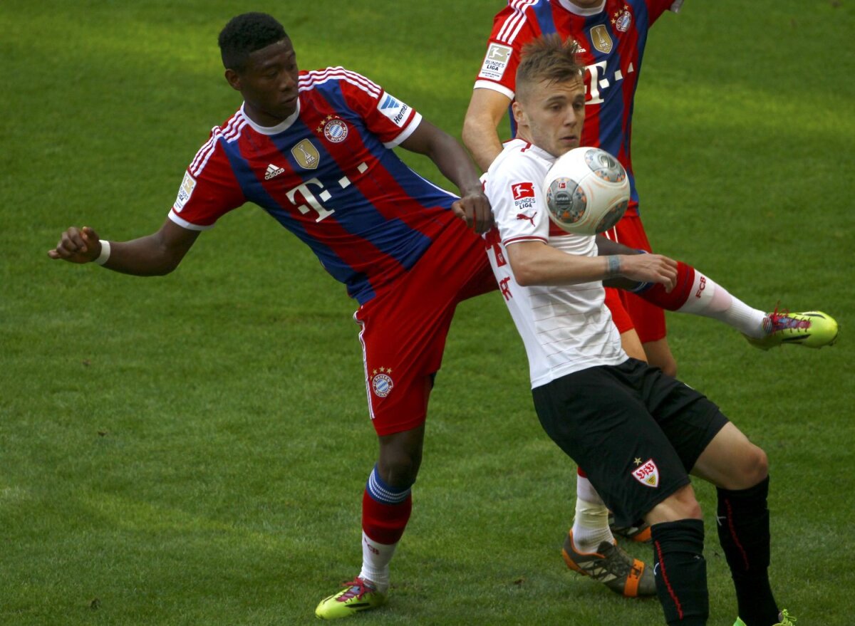 VIDEO În ultima secundă! » Alex Maxim şi Stuttgart au luptat de la egal la egal cu Bayern, însă au pierdut pe final