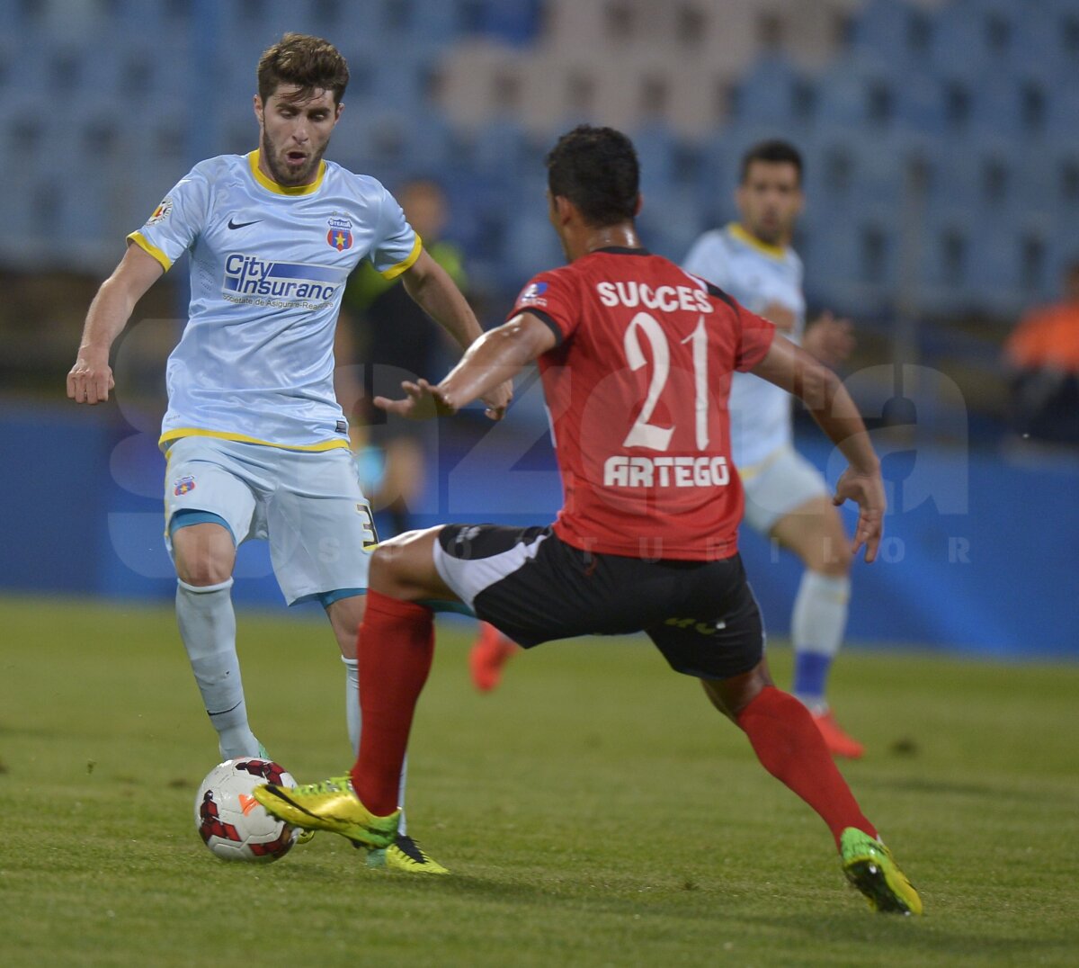 FOTO şi VIDEO Steaua - Pandurii 2-2 » Rezervele roş-albaştrilor nu au putut cîştiga un meci care în minutul 17 era aproape rezolvat
