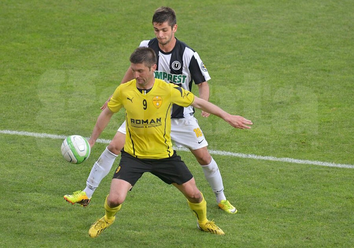 VIDEO+FOTO Egal pentru "U" » Clujenii sînt ca şi salvaţi de la retrogradare, după 0-0 la Braşov! "Stegarii" încă au emoţii mari