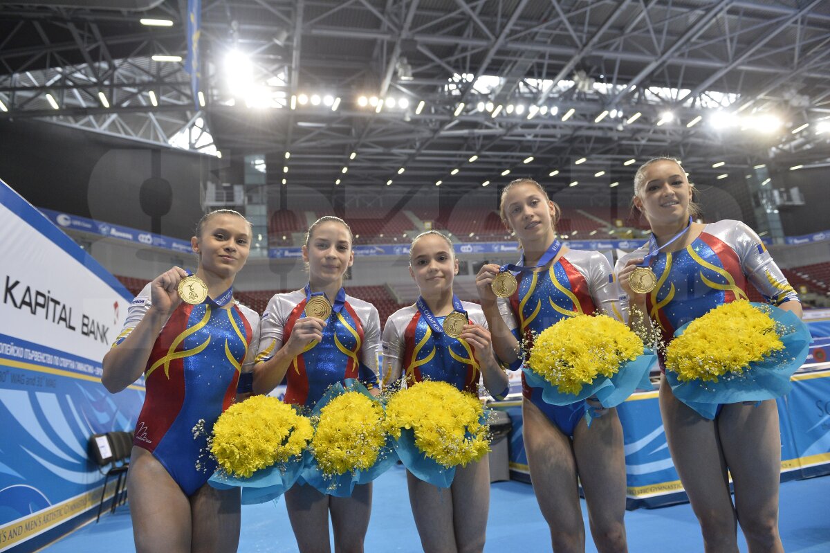 GALERIE FOTO Aur la Sofia » România a cîştigat finala pe echipe a Campionatului European de gimnastică!