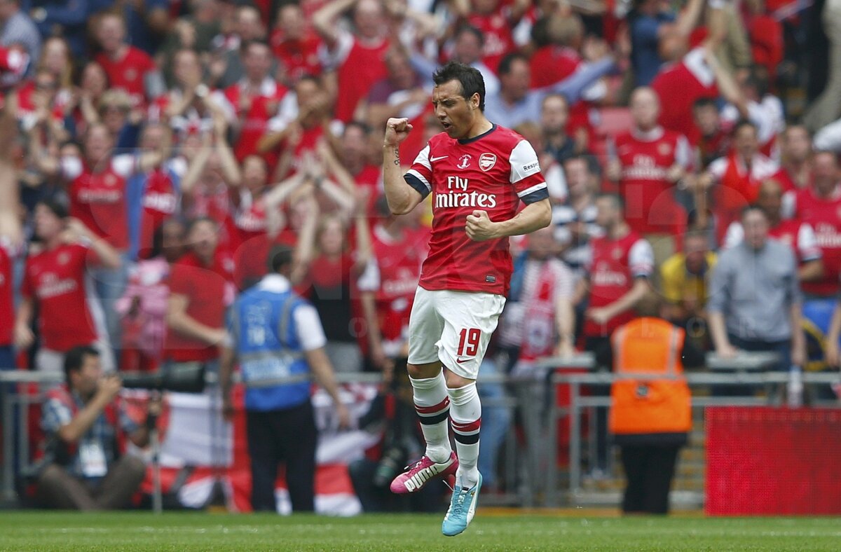 VIDEO şi FOTO » Arsenal a cîştigat Cupa Angliei, 3-2 cu Hull City, după 9 ani fără trofee!