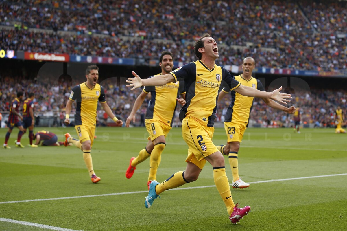 VIDEO şi FOTO Atletico Madrid este noua campioană a Spaniei după un 1-1 dramatic cu Barcelona!