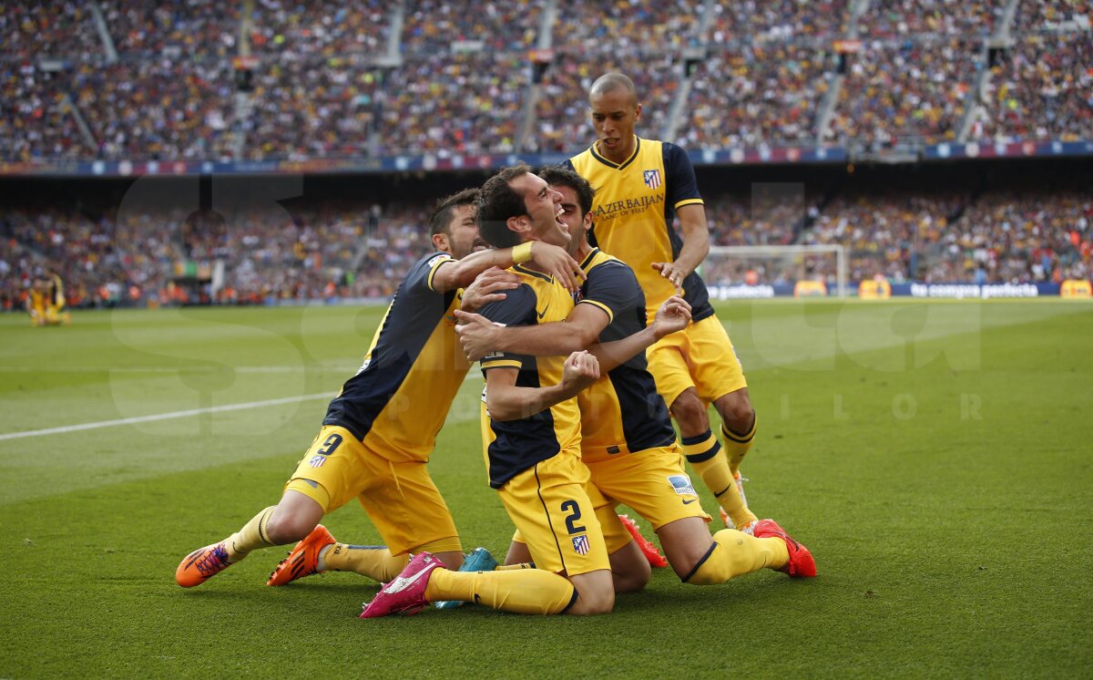 VIDEO şi FOTO Atletico Madrid este noua campioană a Spaniei după un 1-1 dramatic cu Barcelona!