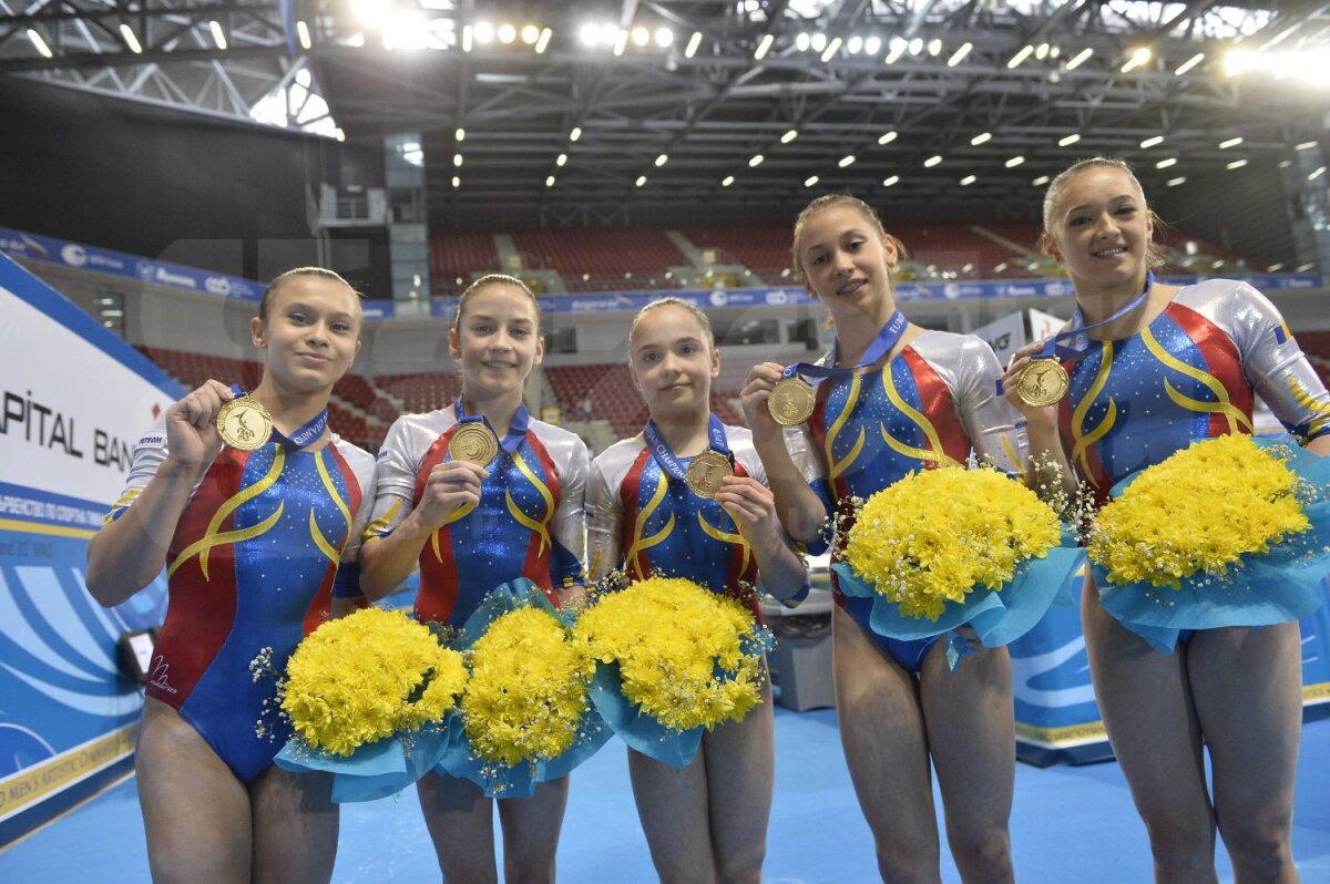 Corespondenţă din Sofia » Aur tînăr şi vesel » România şi-a păstrat titlul european pe echipe