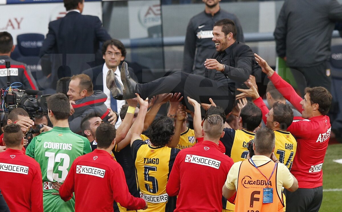 VIDEO şi FOTO Atletico Madrid este noua campioană a Spaniei după un 1-1 dramatic cu Barcelona!