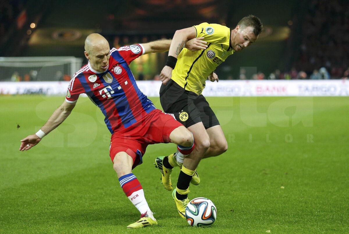 VIDEO şi FOTO » Bayern face eventul, 2-0 cu Dortmund în finala Cupei Germaniei!