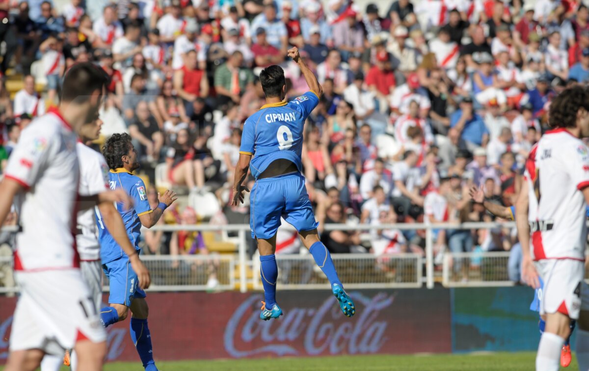 VIDEO+FOTO Getafe rămîne în La Liga, după 2-1 cu Rayo Vallecano » Ciprian Marica, asul din mîneca lui Cosmin Contra!