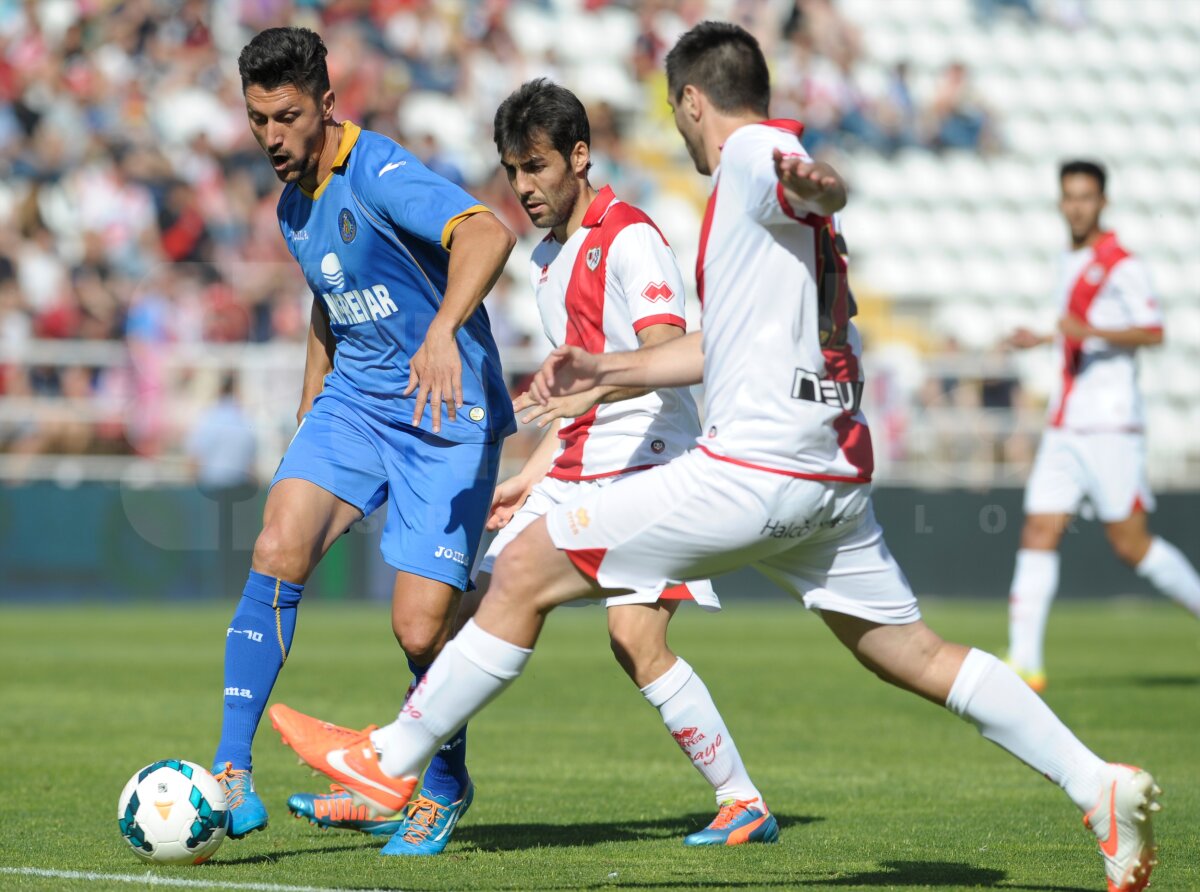 VIDEO+FOTO Getafe rămîne în La Liga, după 2-1 cu Rayo Vallecano » Ciprian Marica, asul din mîneca lui Cosmin Contra!