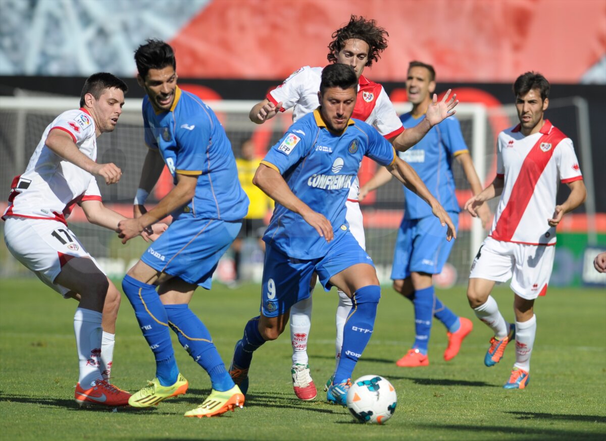 VIDEO+FOTO Getafe rămîne în La Liga, după 2-1 cu Rayo Vallecano » Ciprian Marica, asul din mîneca lui Cosmin Contra!