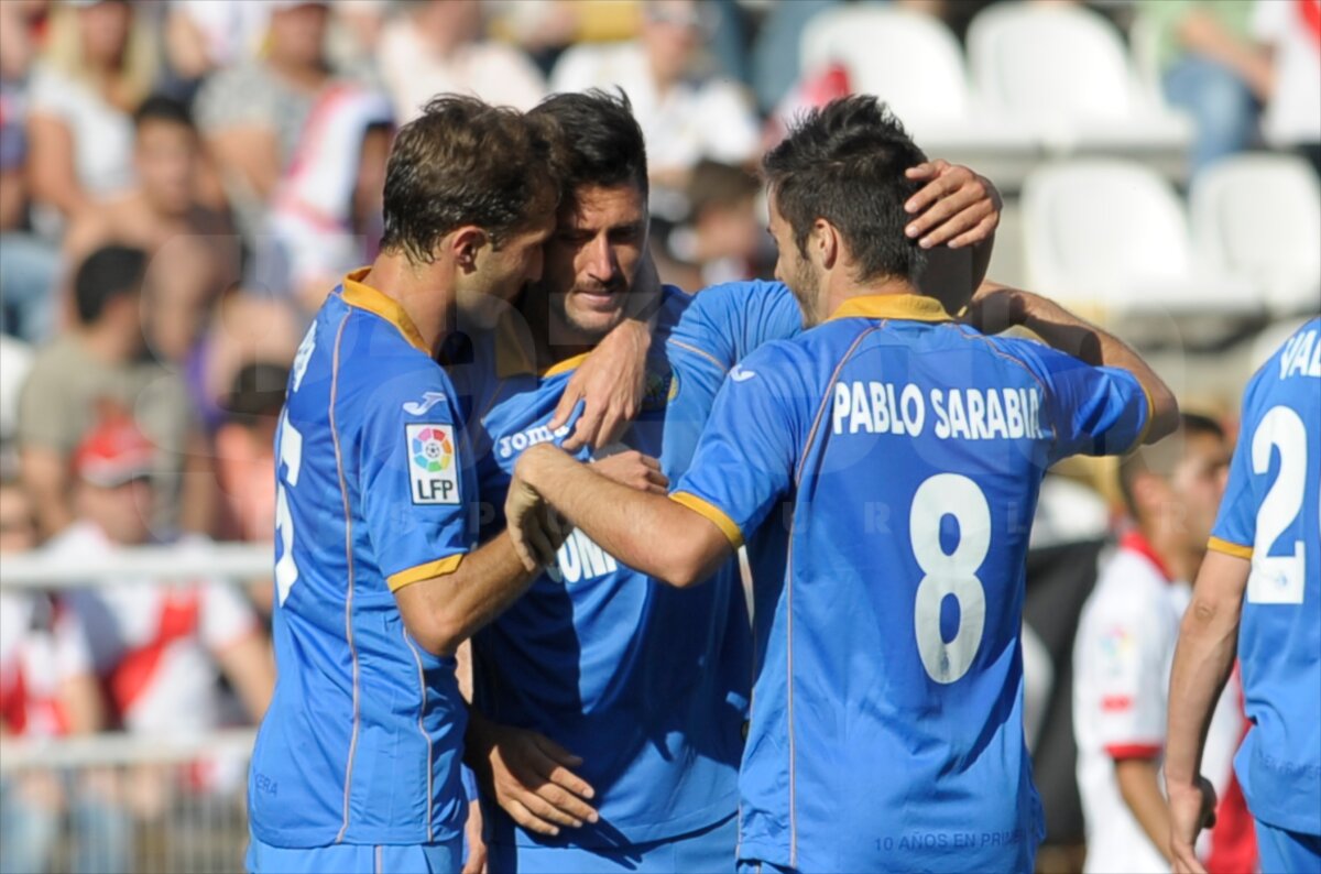 VIDEO+FOTO Getafe rămîne în La Liga, după 2-1 cu Rayo Vallecano » Ciprian Marica, asul din mîneca lui Cosmin Contra!