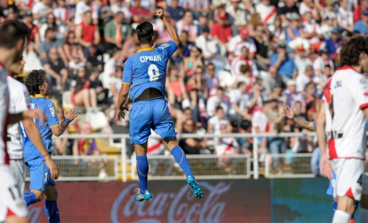 VIDEO+FOTO Getafe rămîne în La Liga, după 2-1 cu Rayo Vallecano » Ciprian Marica, asul din mîneca lui Cosmin Contra!