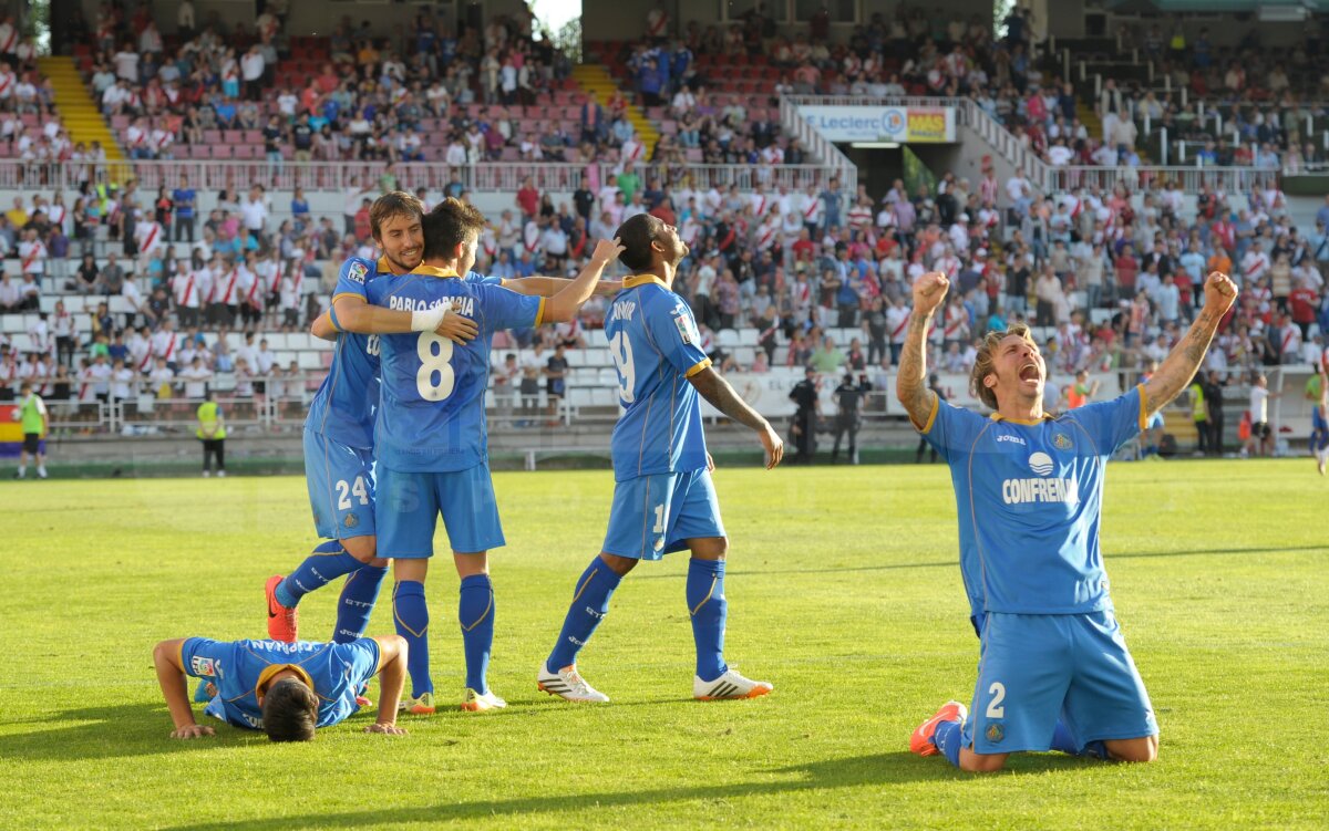 VIDEO+FOTO Getafe rămîne în La Liga, după 2-1 cu Rayo Vallecano » Ciprian Marica, asul din mîneca lui Cosmin Contra!