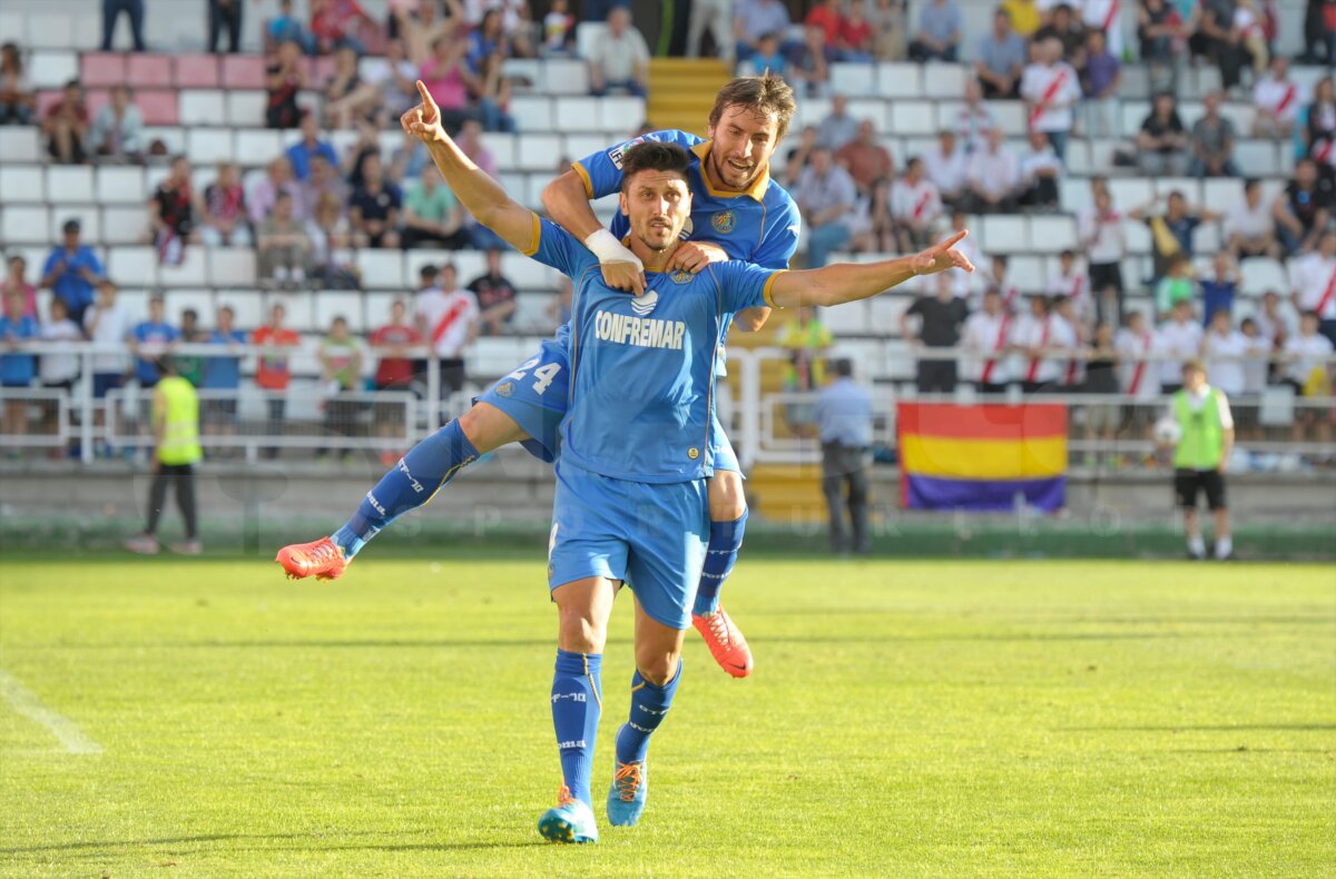 VIDEO+FOTO Getafe rămîne în La Liga, după 2-1 cu Rayo Vallecano » Ciprian Marica, asul din mîneca lui Cosmin Contra!