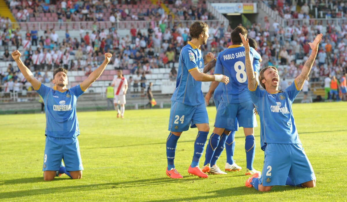 VIDEO+FOTO Getafe rămîne în La Liga, după 2-1 cu Rayo Vallecano » Ciprian Marica, asul din mîneca lui Cosmin Contra!