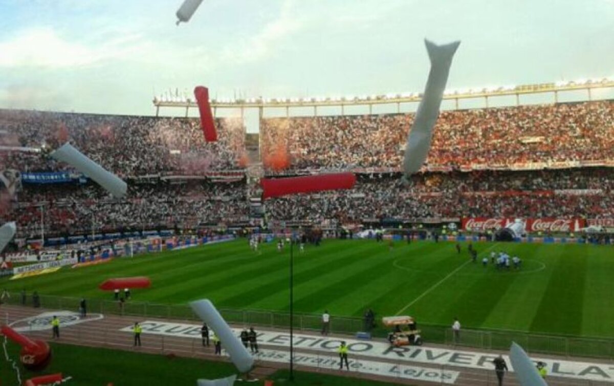 VIDEO şi FOTO Gol fabulos al lui Ledesma şi River e campioană în Argentina! Jucătorii s-au bucurat înconjuraţi de jandarmi, într-o atmosferă incendiară