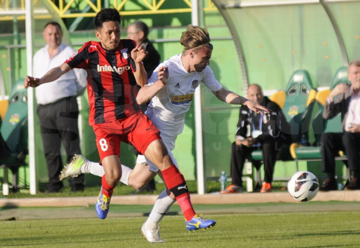 VIDEO şi FOTO FC Vaslui se desparte de Liga 1 cu un eşec, 1-4 cu Astra