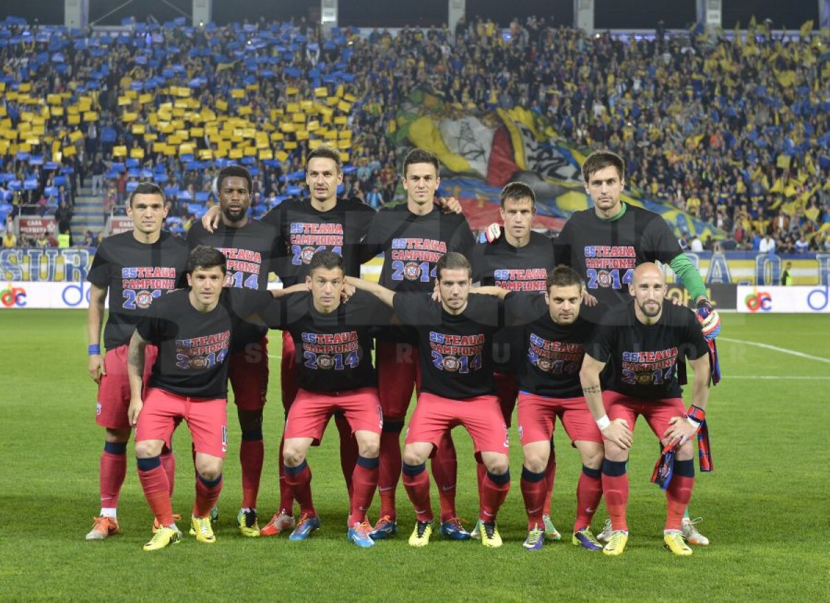 GALERIE FOTO Drumul spre 25! » GSP.RO a pregătit cele mai importante 25 de imagini pentru titlul Stelei!