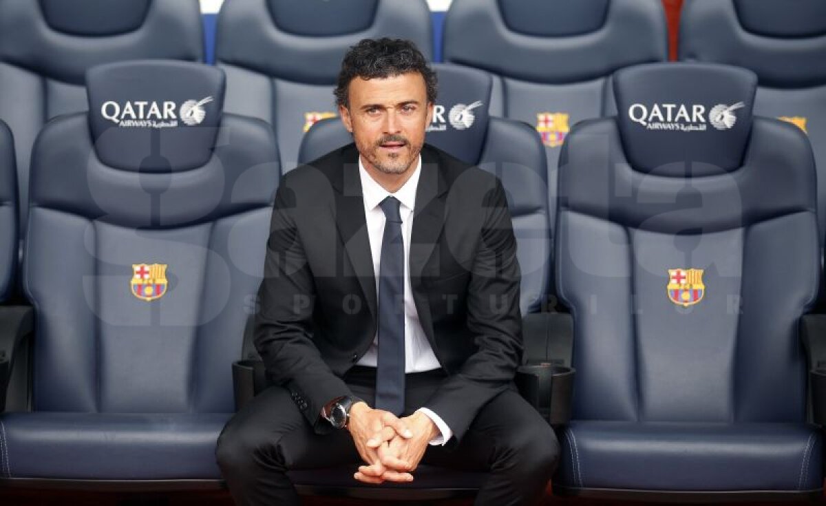 VIDEO&FOTO Luis Enrique a semnat contractul cu FC Barcelona şi a oferit primele declaraţii: "Nu sînt nici Guardiola, nici Simeone. Vom vedea dacă mă ridic la nivelul lor"