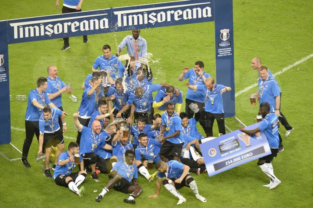 FOTO Astra a cîştigat primul trofeu din istoria clubului, 4-2 la penalty-uri în faţa Stelei