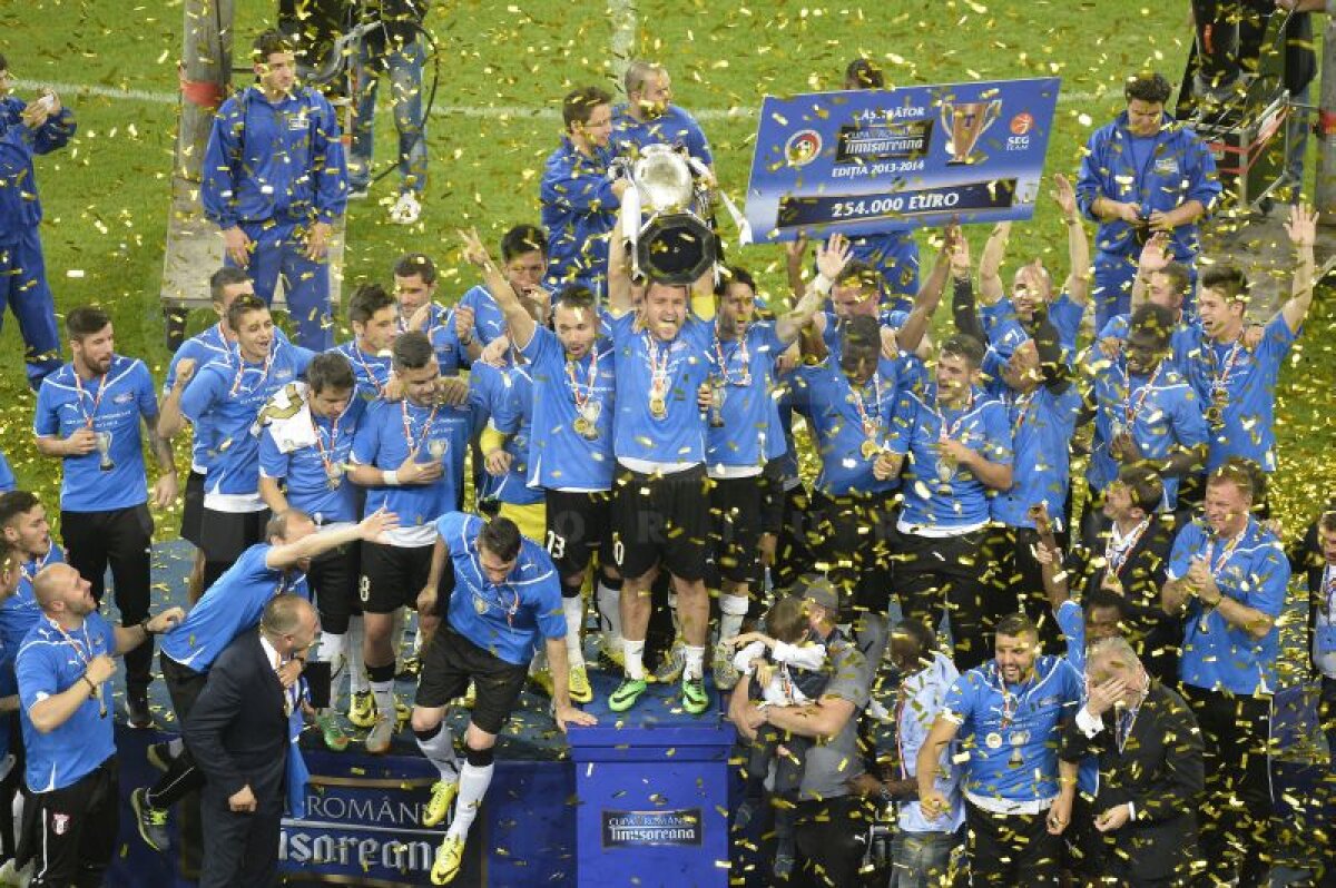 FOTO Astra a cîştigat primul trofeu din istoria clubului, 4-2 la penalty-uri în faţa Stelei