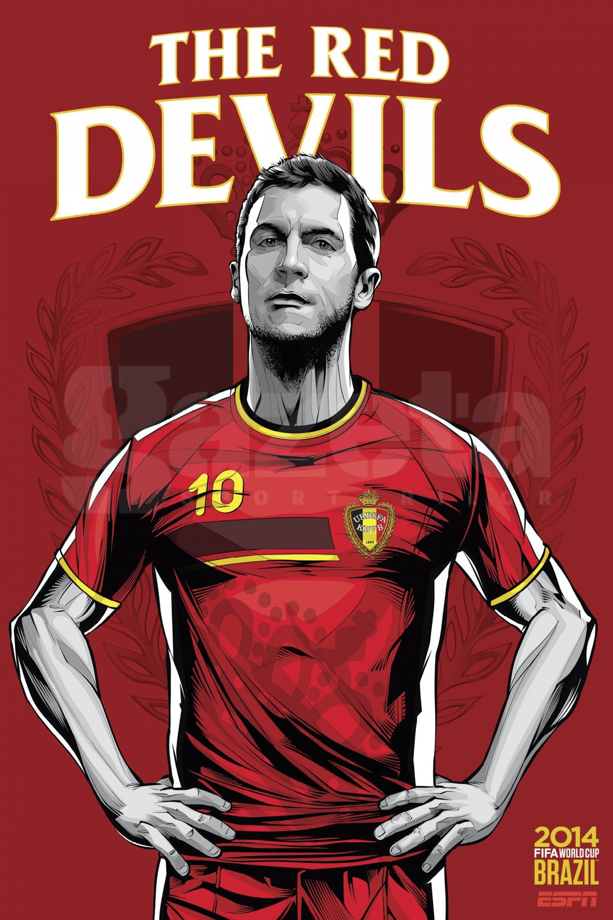 32 de postere nebune pentru Cupa Mondială! » "Supereroii" Rooney, Ronaldo şi Neymar în imagini incredibile